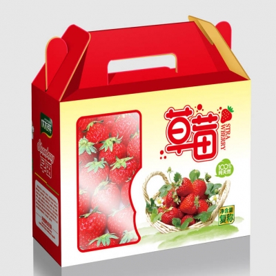 草莓紙箱